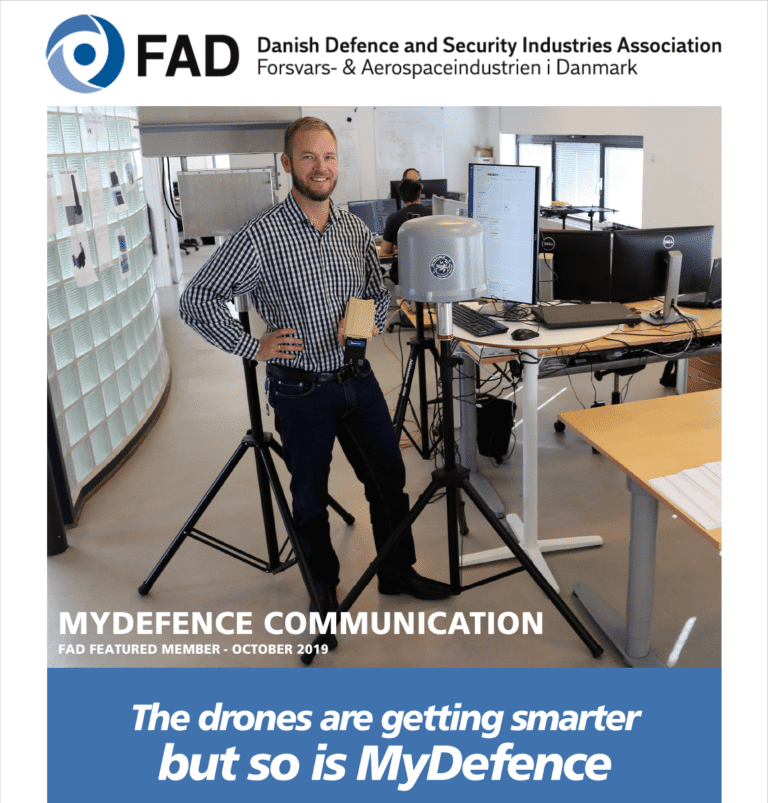 MyDefence Drone detection and mitigation